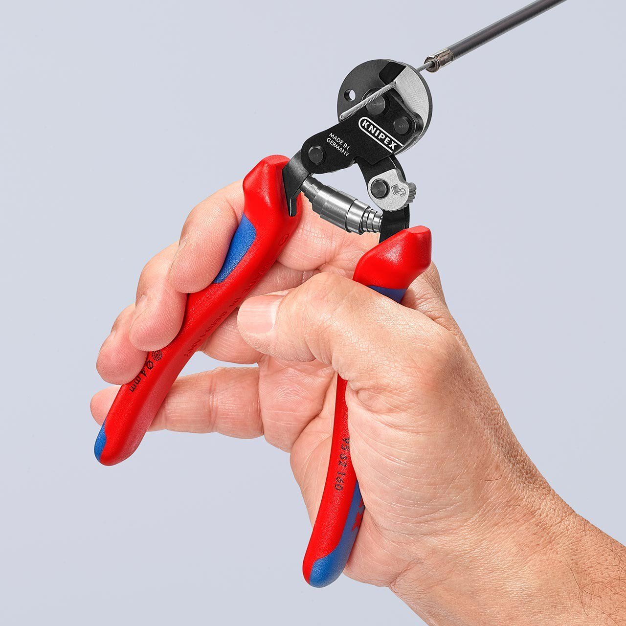 Wire rope cutter, also for high-strength wire ropes, burnished, 160 mm #zoom-4