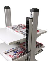 Power bar 836 mm, 6 sockets + switch + 2xUSB + 2xCAT6A #thumbnail-3