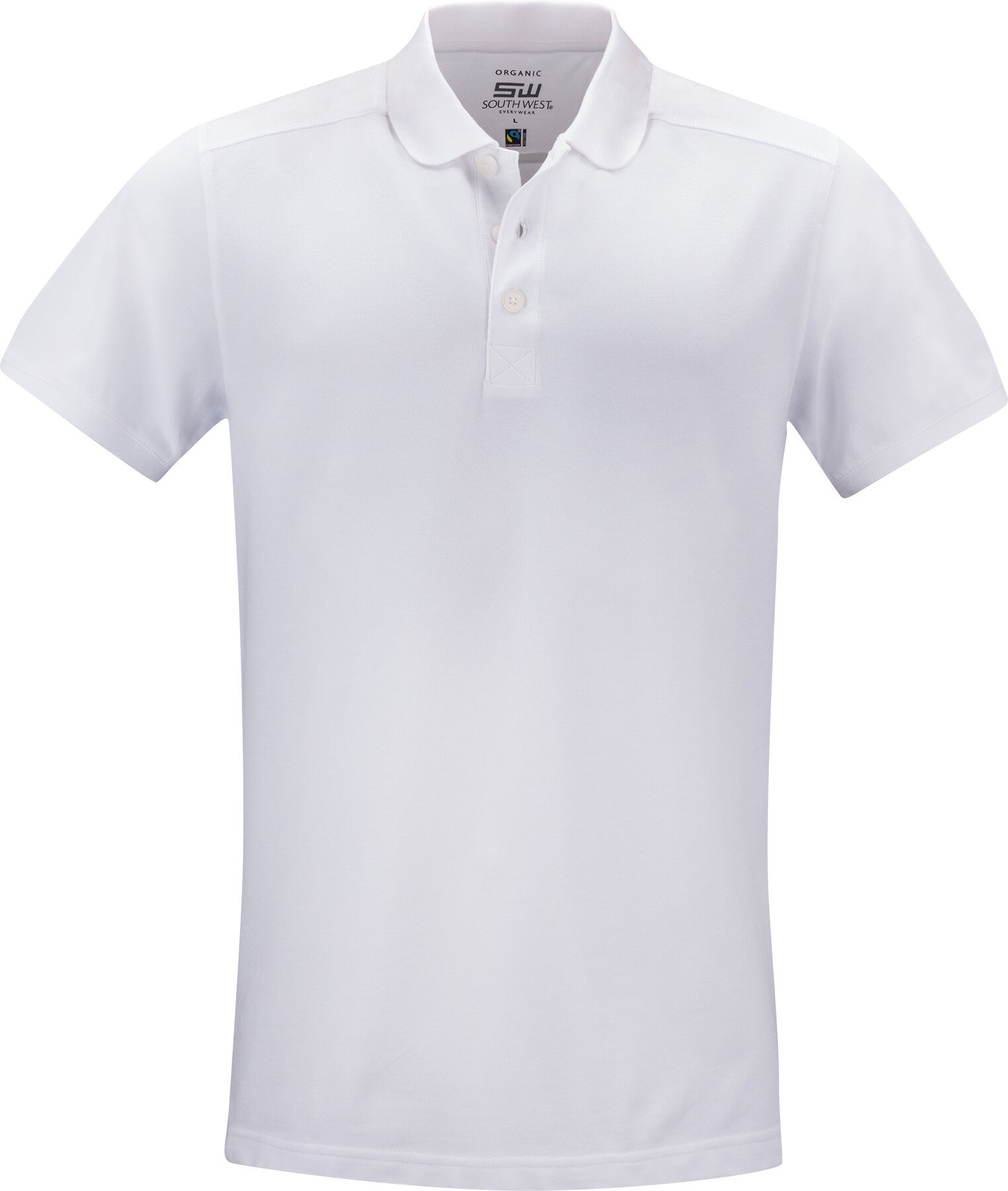 Polo Martin, homme, blanc, S #zoom-1