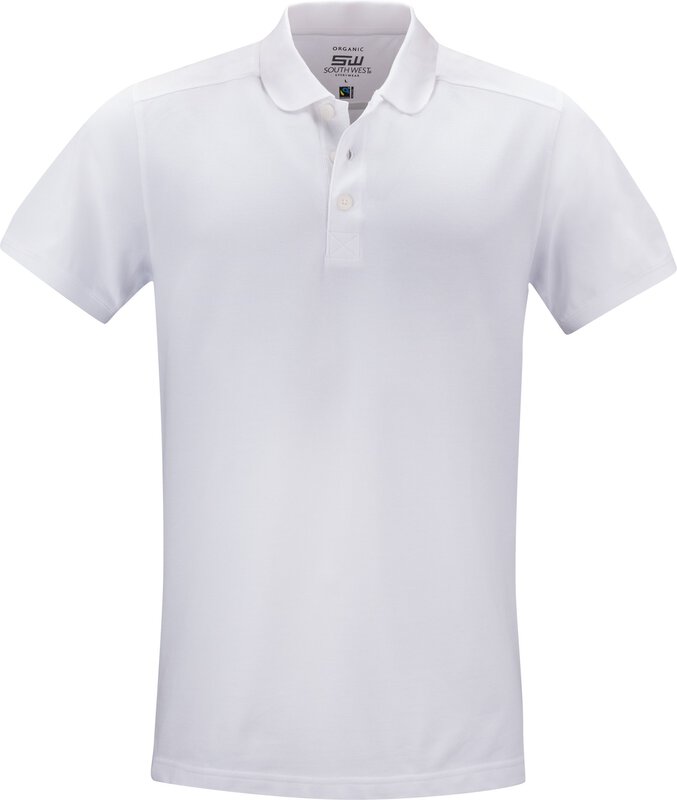 Polo Martin, homme, blanc, S #1