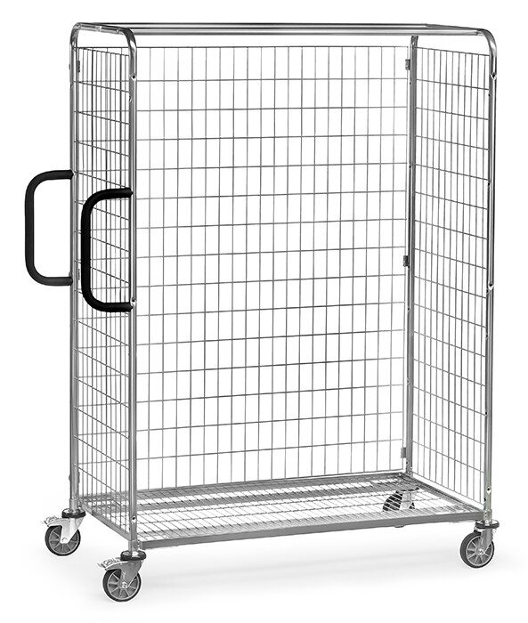 Achterwand L x H 650 x 1625 mm voor orderverzameltrolley  #zoom-1