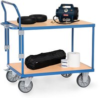 Schiebebügel anschraubbar, höhenverstellbar, passend für MultiVario-Tischwagen 2400, 2420, 2440 #thumbnail-2
