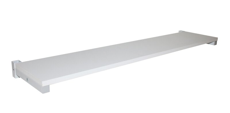 ESD SH Legbord voor ESD TPH werktafel, in hoogte verstelbaar, lichtgrijs, 1200 x 310 mm