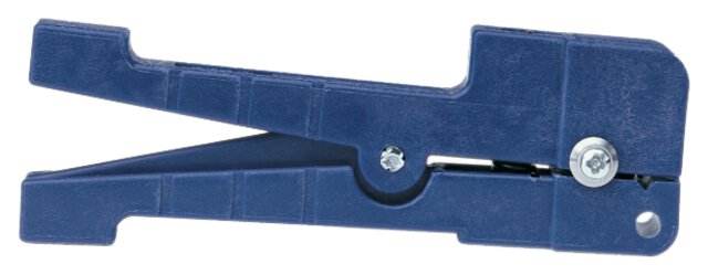 Ringer™ wire stripper for shielded cables (without blade), up to Ø 3.0 mm, blue