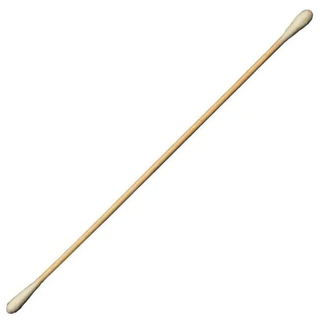 Bocchette di cotone, bifacciali, legno, 127 mm