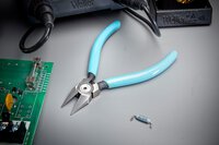 Weller Xcelite 5" ESD-safe, flush, tapered diagonal cutter with relieved head #thumbnail-6