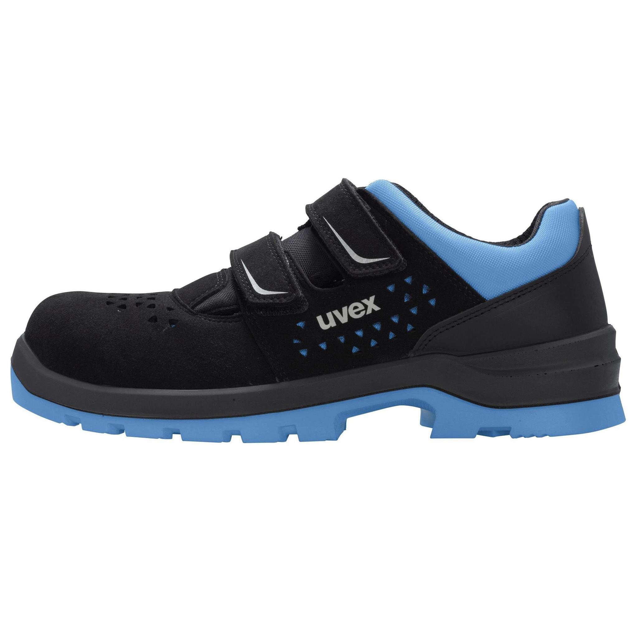 2 sandales de sécurité xenova S1, noir-bleu #zoom-2