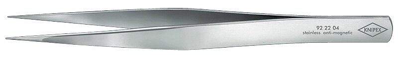 Precision tweezers, pointed, straight, 135 mm #zoom-1