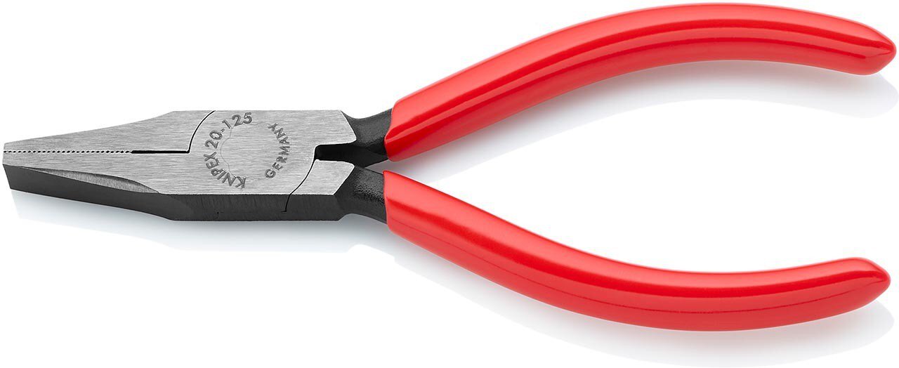 Flat nose pliers, black atramentized, 125 mm #zoom-1