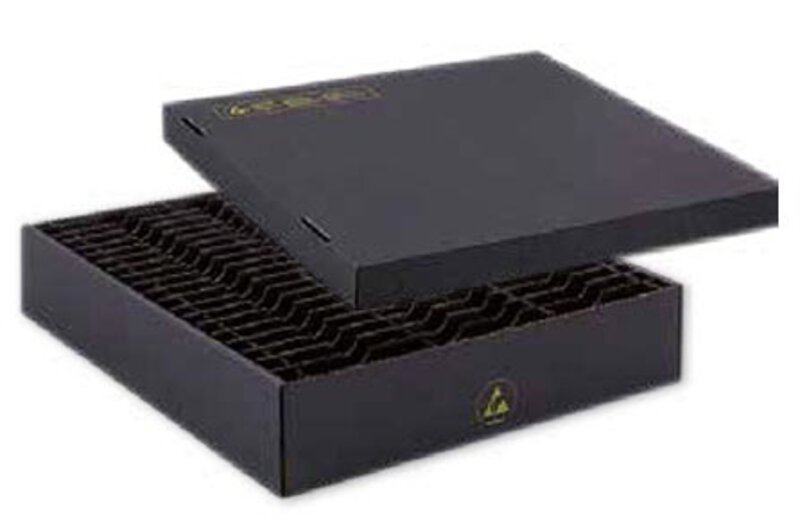 ESD Kurzsteg für Stegcontainer 15-TSC, 84 x 372 mm