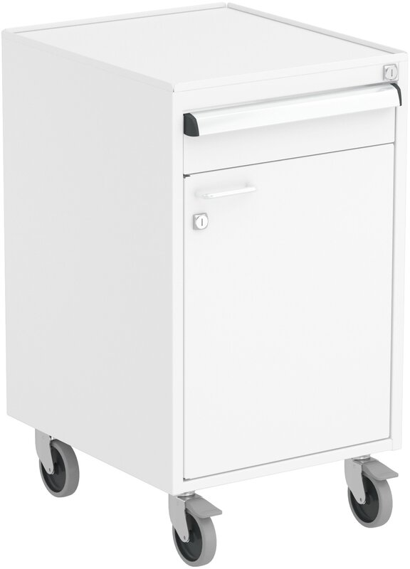 ESD drawer unit 45/66 Door right, max. 50 kg/drawer