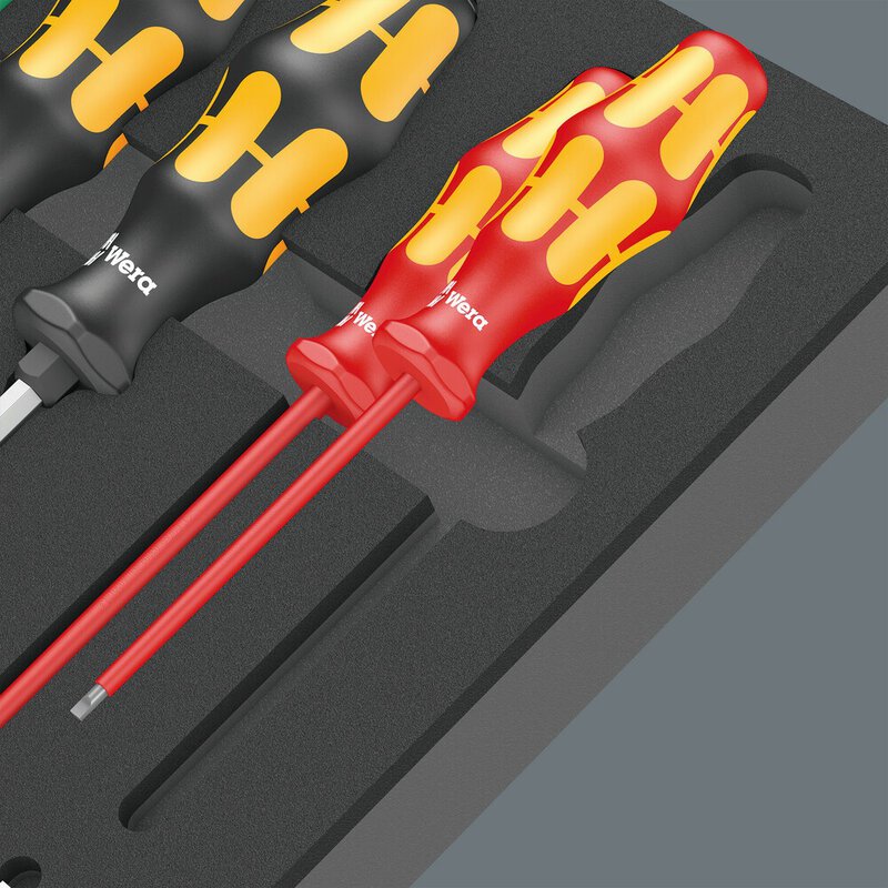 Foam insert screwdriver set 1, 18-piece
