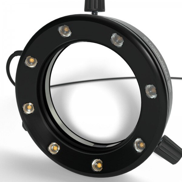 LED-Segment-Ringlicht, natur-weiß (4.000 K), Arbeitsabstand 75 mm, Spanndurchmesser max. 81 mm #zoom-2