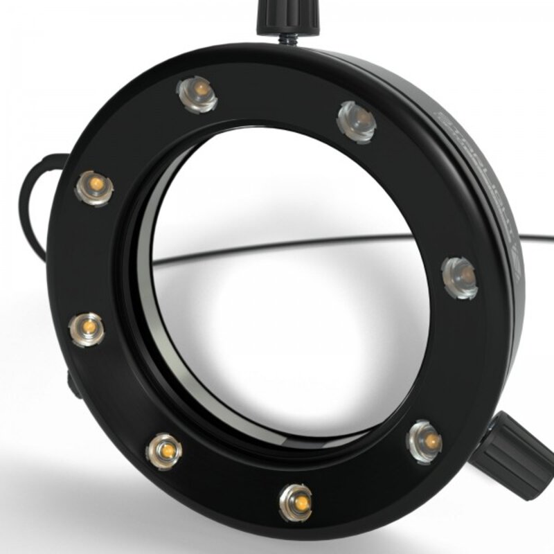 LED-Segment-Ringlicht, natur-weiß (4.000 K), Arbeitsabstand 75 mm, Spanndurchmesser max. 81 mm #2