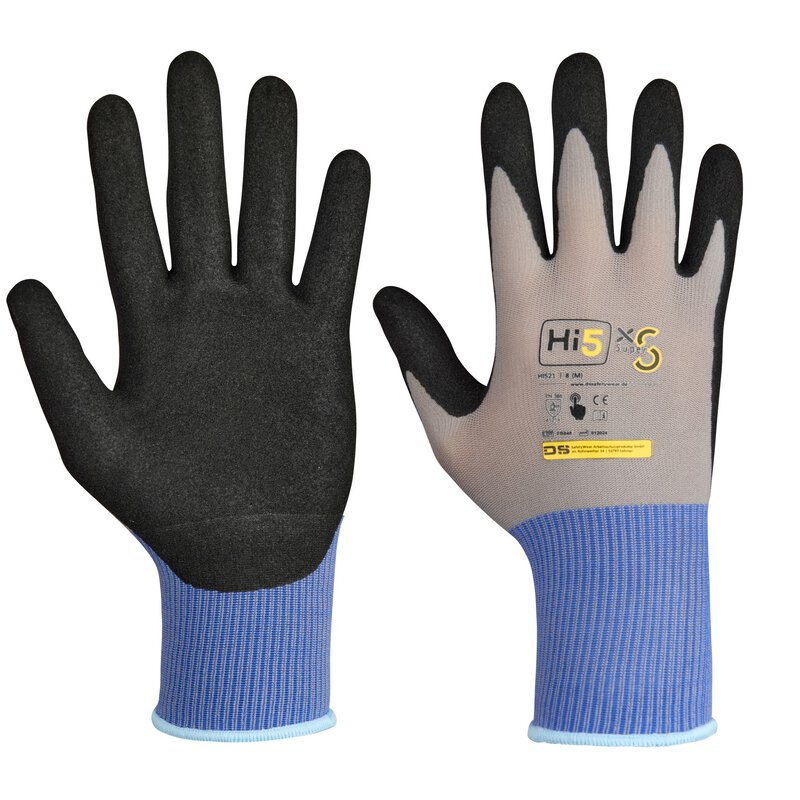 Hi5 X Super S gloves 4121X, gray/black #2