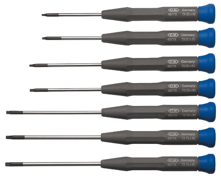 Xonic screwdriver set for Torx® screws, 7 pieces #zoom-1