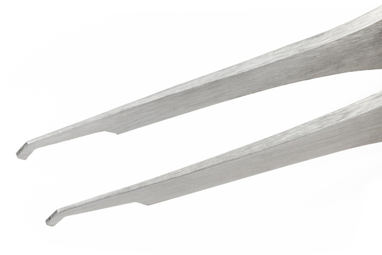 Weller Erem 103ACA SMD Tweezers, Angled 45°, for Vertical Application, 115mm #zoom-2
