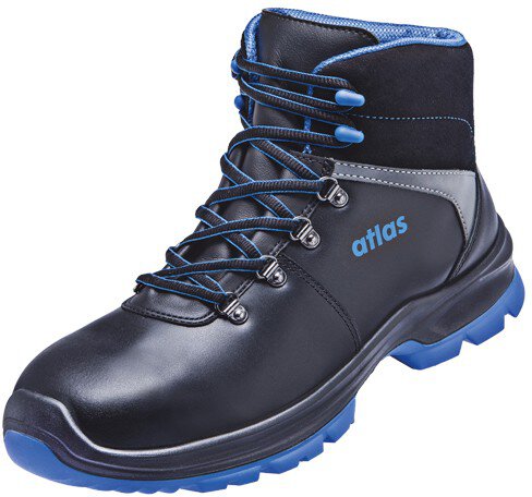ESD safety shoe SL 845 XP blue 2.0, W14, S3, smooth leather, unisex, black/royal blue, size 42 #zoom-1