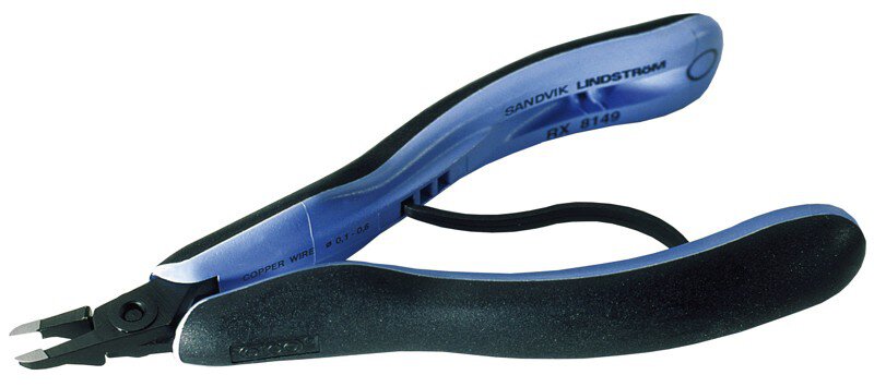 ESD end cutting pliers, RX series, fine pitch, 0.1-0.8 mm #zoom-1