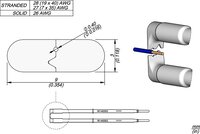 Pointe à souder W14026G pour pince à dessouder WS140, 26G 3 mm #thumbnail-1