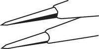 Nicht-magnetische Universal-Pinzette aus Edelstahl für feine und feinste Montagearbeiten, AA-SA, 130 mm #thumbnail-2