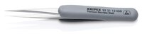 ESD precision tweezers with rubberized handle, smooth, 112 mm #thumbnail-2