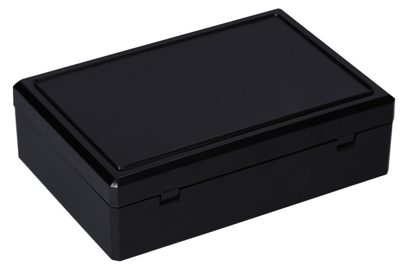 Boîte de rangement ESD avec couvercle à charnière, dimensions intérieures : 156 x 106 x 46 mm #2