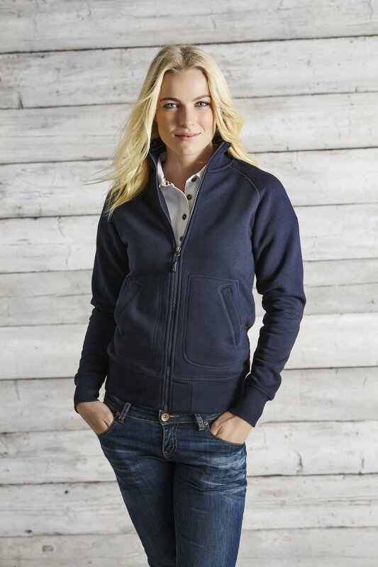 Savannah Full-Zip Sweatshirt, Damen, schwarz, S #5
