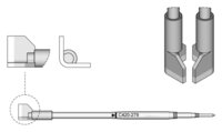 Lötspitze für QFP/PLCC, 8 mm, C420279 #thumbnail-2