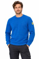 ESD Sweatshirt, Rundhals, königsblau, XL, Comfort-Fit #thumbnail-2