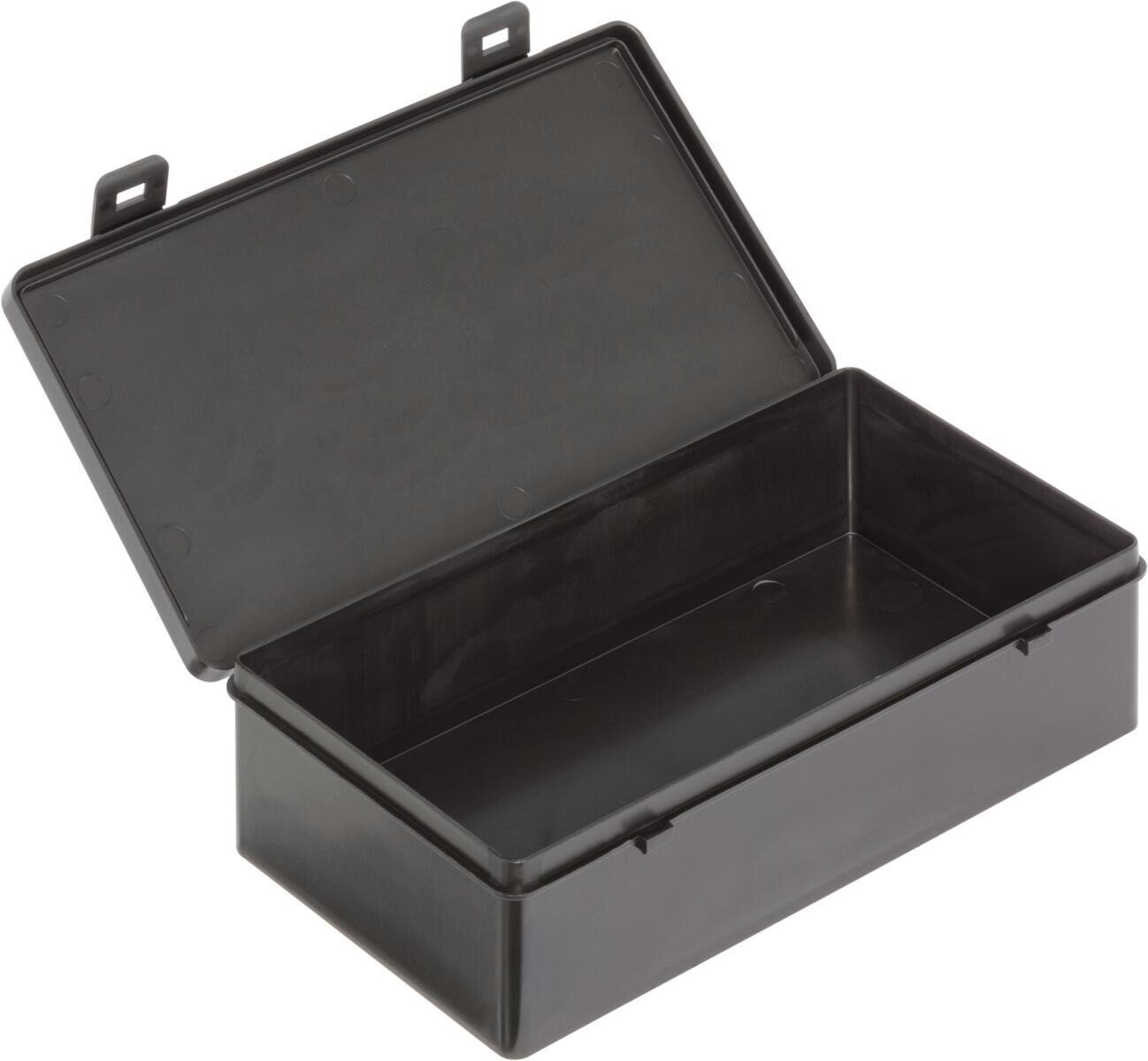 ESD hinged box FTB MC, black, 225 x 125 x 60 mm #zoom-4