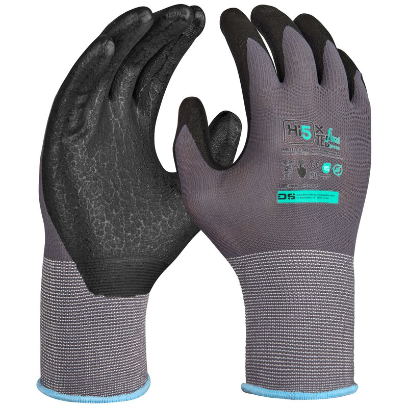 Hi5 X Flexitec Basic gloves 4121X, gray/black #1