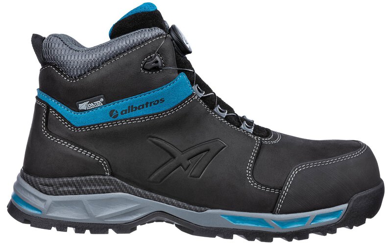 Chaussures de sécurité ESD S3, TOFANE QL CTX MID, noir #1