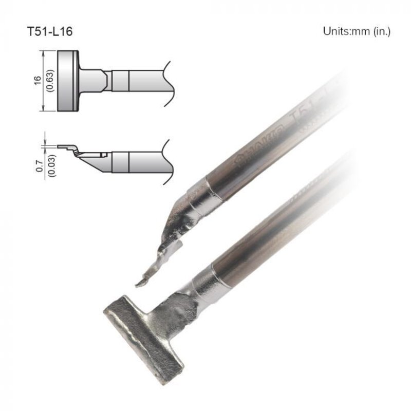 T51-L16 Actieve soldeerstift formaat SOP 16L #2