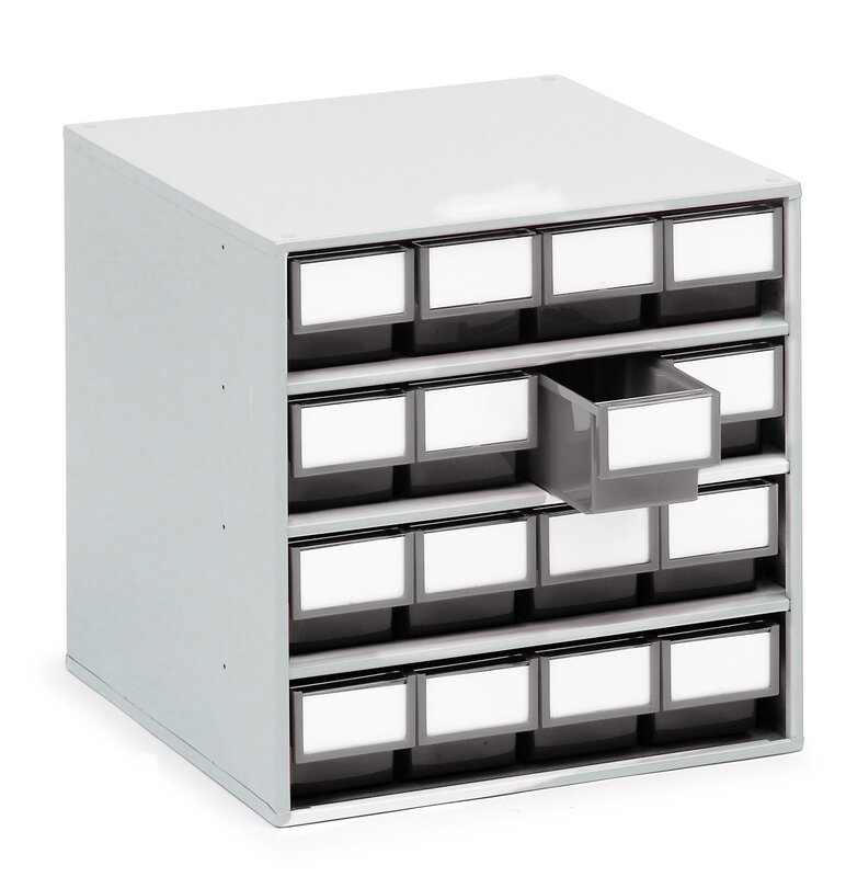 Schubladenmagazin BxTxH 400x400x395 mm, grau