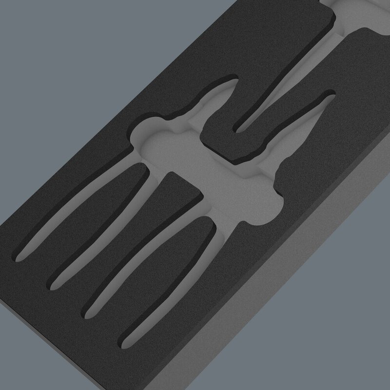 Foam insert KNIPEX pliers set VDE 1, without tools, 172 x 30 x 392 mm #3