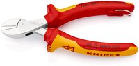 X-Cut® compact diagonal cutters, insulated, with multi-component sheaths, VDE-tested, fixing eyelet, chrome-plated, 160 mm (SB card/blister) #thumbnail-2