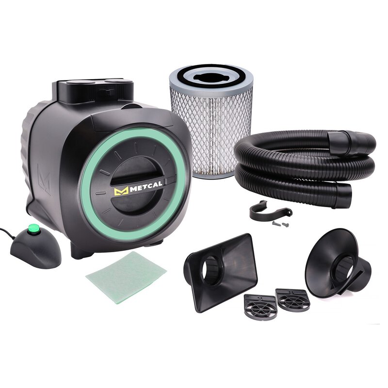 Kit aspirateur de fumées de brasage, avec filtre HEPA 13/gaz, préfiltre, BVX-NOZC, BVX-NOZR et BVX-ARML #1