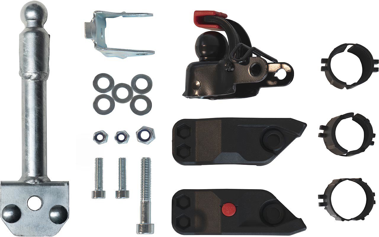 Bicycle hitch with universal adapter for outdoor hand truck 61  #zoom-2