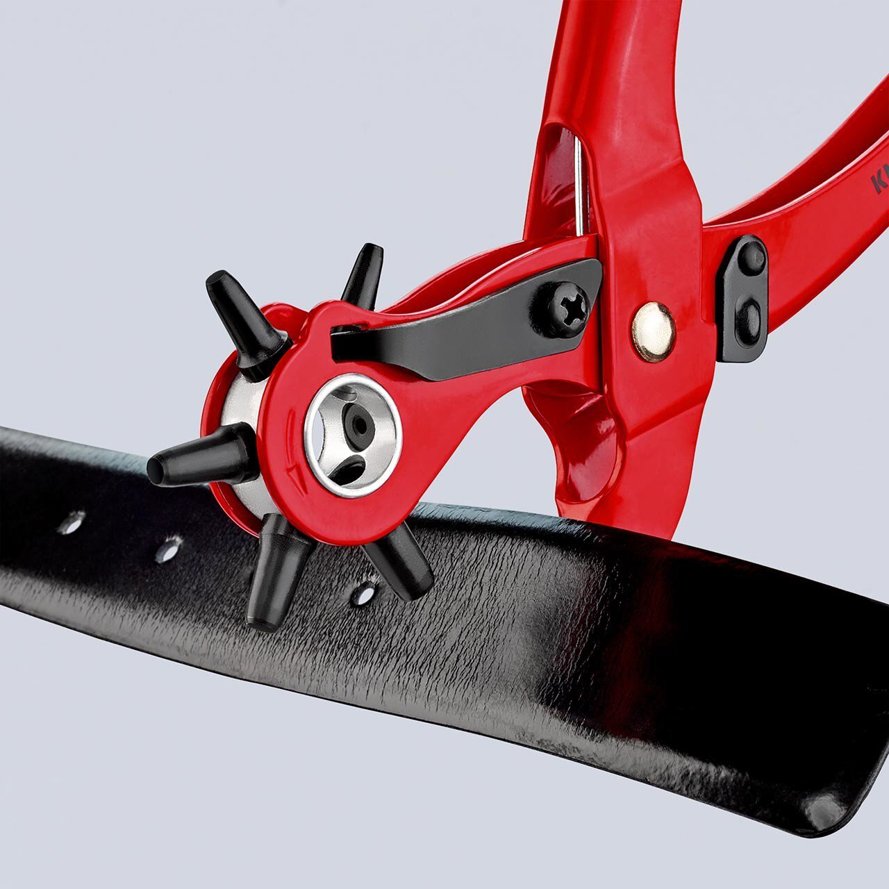 Pinza a punzone girevole, rossa, verniciata a polvere 220 mm (SB-card/blister) #zoom-3