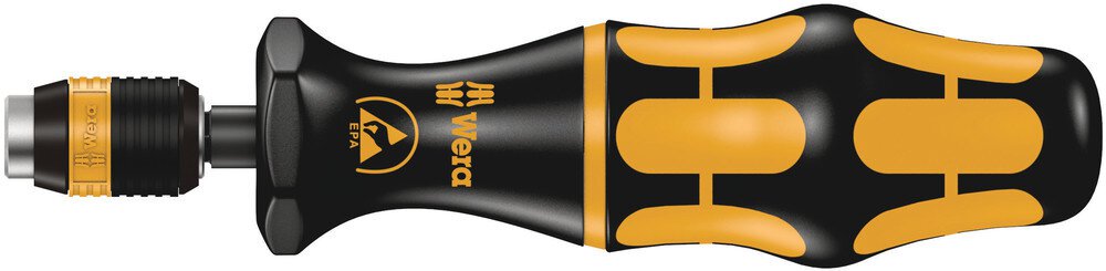 ESD Drehmoment-Schraubendreher Kraftform 7450, (0,1-1,2 Nm) einstellbar, mit Rapidaptor Schnellwechselfutter #zoom-1