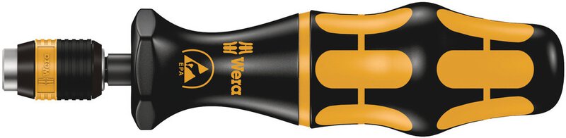 ESD Drehmoment-Schraubendreher Kraftform 7450, (0,1-1,2 Nm) einstellbar, mit Rapidaptor Schnellwechselfutter #1