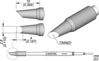 Lötspitze abgeschrägt, D: 2,8 mm, C245784 #thumbnail-1