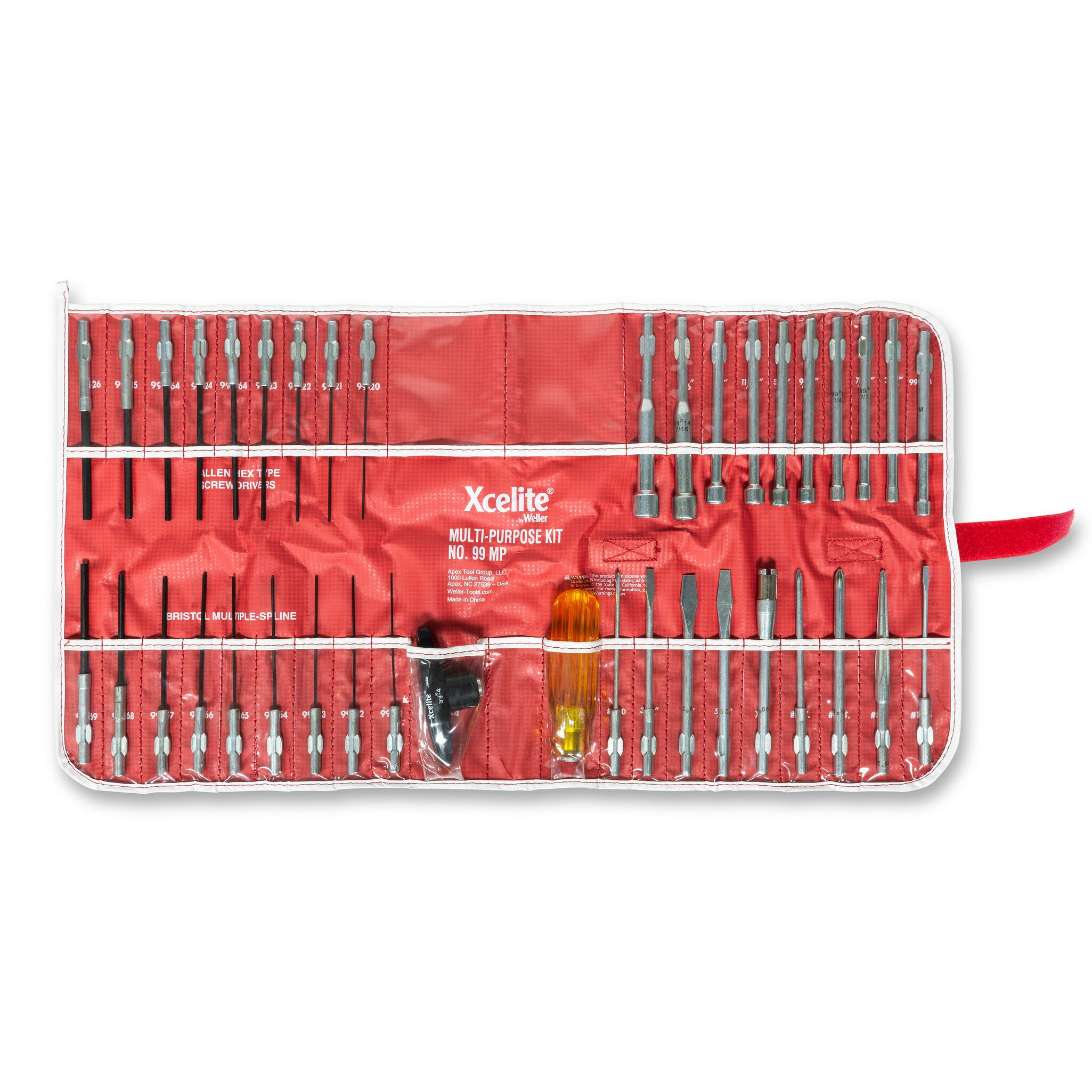 Set di cacciaviti e bussole multiuso Weller Xcelite da 39 pezzi #zoom-4