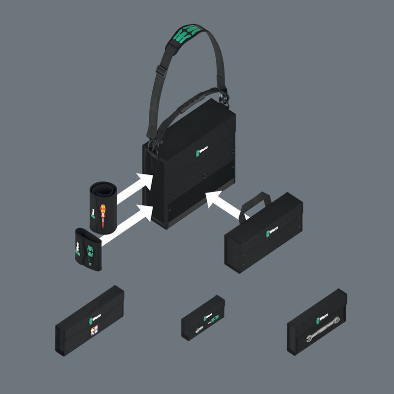 Wera 2go 2 Werkzeug-Container, 3-teilig #6