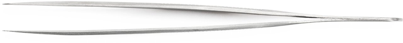 Weller Erem 25SA Precision Tweezers with Flat, Round Tips, Stainless Steel, 120 mm #zoom-3
