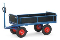 Hand platform truck with towing eye Loading area 1600 x 900 mm  #thumbnail-1
