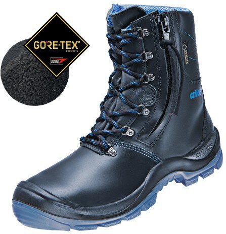 Boots GTX 945 XP Thermo, W14, S3, smooth leather, unisex, black/royal blue, size 39 #zoom-1