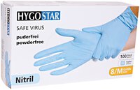 Examination gloves Safe Virus, nitrile, powder-free, blue, size 7/S #thumbnail-2