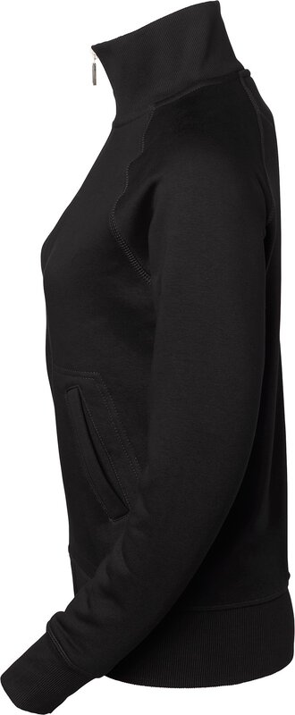 Savannah Full-Zip Sweatshirt, Damen, schwarz, S #4